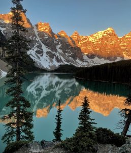 Moraine Lake at Sunrise