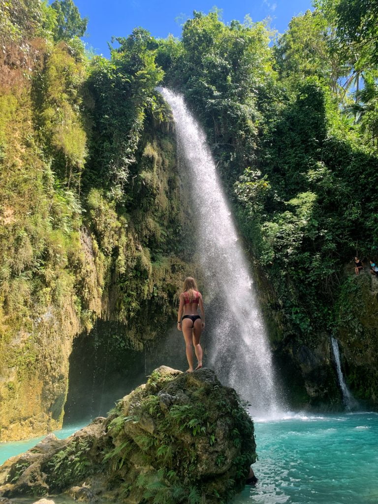 Waterfall in Cebu, best place to visit in the Philippines